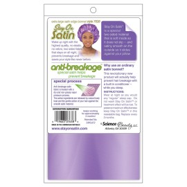 Stay On Satin Anti Breakage Satin Edge Bonnet, Extra Large Stay On Satin Anti Breakage Satin Edge Bonnet, Extra Large