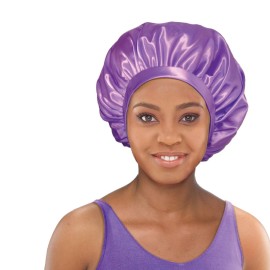 Stay On Satin Anti Breakage Satin Edge Bonnet, Extra Large Stay On Satin Anti Breakage Satin Edge Bonnet, Extra Large