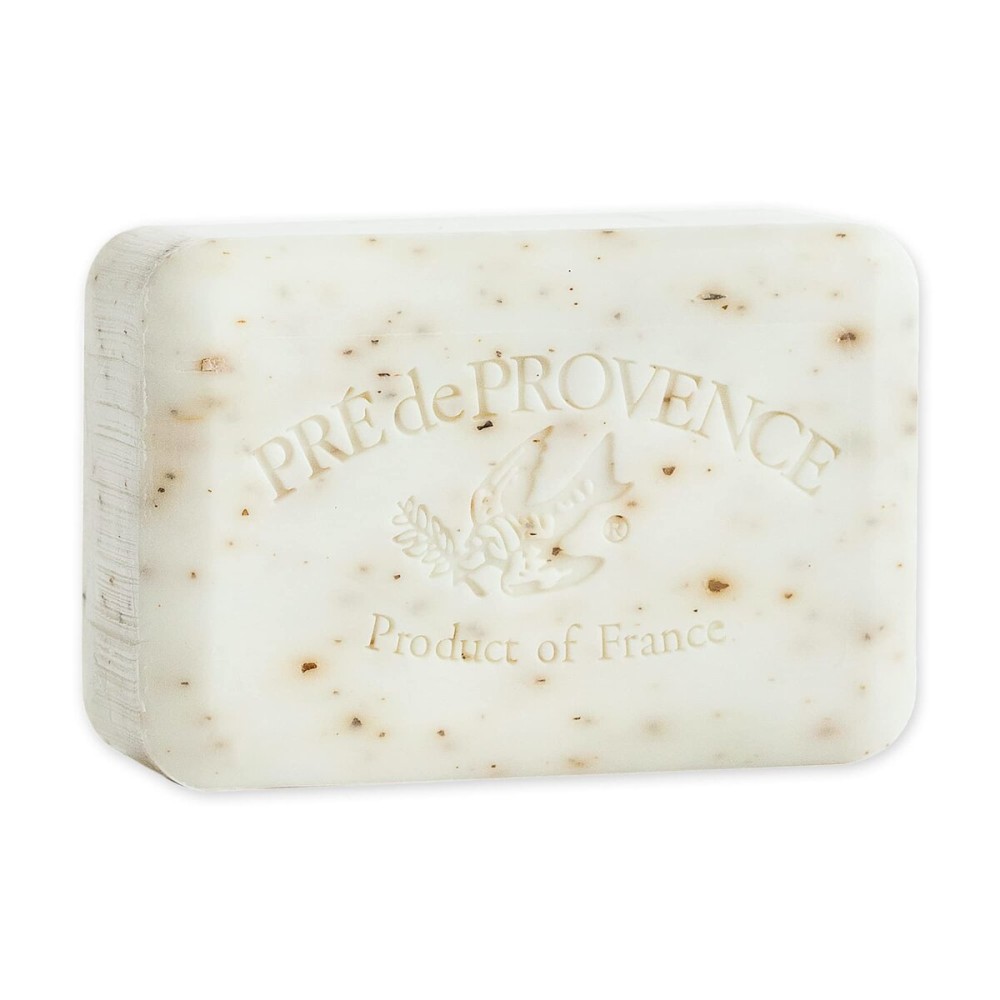 Pre de Provence Artisanal Soap Bar, Enriched with Organic Shea Butter, Natural French Skincare, Quad Milled for Rich Smooth Lather, 8.8 Ounce, White Gardenia