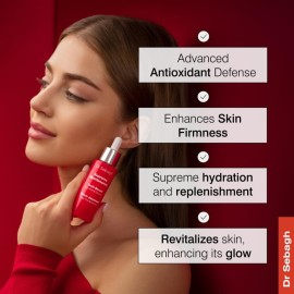 Dr Sebagh Supreme Maintenance Youth Serum - (2 fl. oz.) | Award Winning Anti Aging Serum with Resveratrol | Hydrating & Enhanced with Collagen & Antioxidants | Rejuvenates Dark Spots on Face & Neck