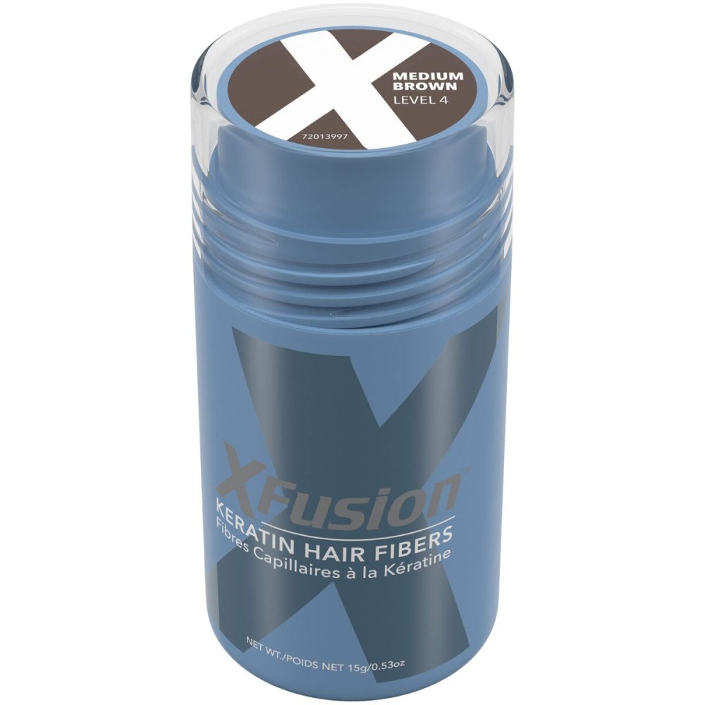XFusion Keratin Hair Fibers - Medium Brown (15G) XFusion Keratin Hair Fibers - Medium Brown (15G)