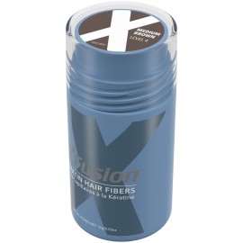 XFusion Keratin Hair Fibers - Medium Brown (15G) XFusion Keratin Hair Fibers - Medium Brown (15G)