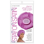 Stay On Satin Edge Bonnet