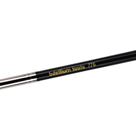 Bdellium Tools Professional Makeup Brush - Maestro Series 776 Blending - With Mix of Soft Synthetic & Natural Fibers, For Shading & Blending Powder (Black, 1pc)