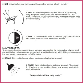 Brown Betty - Hair Color for the Hair Down There Kit