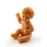 Dollhouse Rubber Baby Doll Sitting Down Miniature People Nursery Accessory