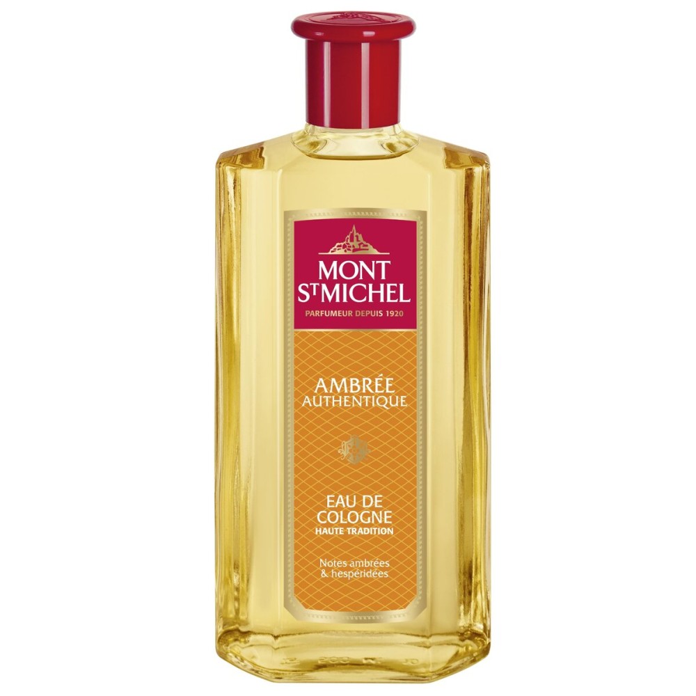 Mont St Michel - Eau de Cologne - Ambre Authentique - Flacon 500 ml Mont St Michel - Eau de Cologne - Ambre Authentique - Flacon 500 ml