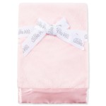 Little Me Baby-Girls Newborn Plush Stroller Blanket, Light Pink, One Size