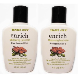 Trader Joe\'s Enrich Moisturizing Face Lotion Pack of 2