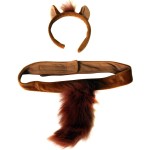 Making Believe Plush Horse Headband Ears and Tail Costume Set