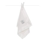 Little Giraffe Baby Blanket - Luxe Soft Blanket with Satin Trim - Baby Stroller Blanket - Newborn Baby Essentials & Baby Gifts - 17 x 17 - Cream