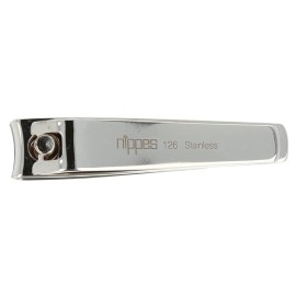 Nippes Professional Nickel Plated Fingernail Clipper - for Finger, Toenail, Cosmetics - Quality Handmade in Solingen Germany - Professional Grade - Ergonomic Hand Grip - Sharp and Safe Design