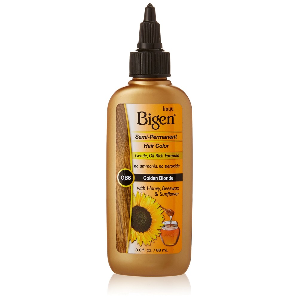 Bigen Semi Permanent Hair Color BSPGB6 Golden Blonde, 3 Fl Oz Bigen Semi Permanent Hair Color BSPGB6 Golden Blonde, 3 Fl Oz