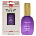 Sally Hansen Miracle Nail Thickener, Nail Strengthener, Includes Calcium and Ceramic Gel Formula