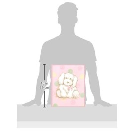 The Kids Room by Stupell Bunny with Polka Dot Background Rectangle Wall Plaque