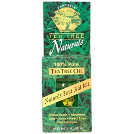 Fantasia Tea Tree Naturals 100% Pure Tea Tree Oil 1 Oz