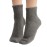 Earth Therapeutics Aloe Socks - Double Pack - Gray/Black (2 Pairs)