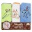 Frenchie Mini Couture, Hooded Bath Towels for Babies, 80% Cotton/20% Polyester, Wild Animal Design Baby Bath Towel Set, Boy, Pack of 3