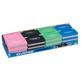 Raymond Geddes Game Erasers For Kids (Pack of 24)