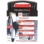 Remington 25 Piece Clipper kit with Titanium Coated Blades