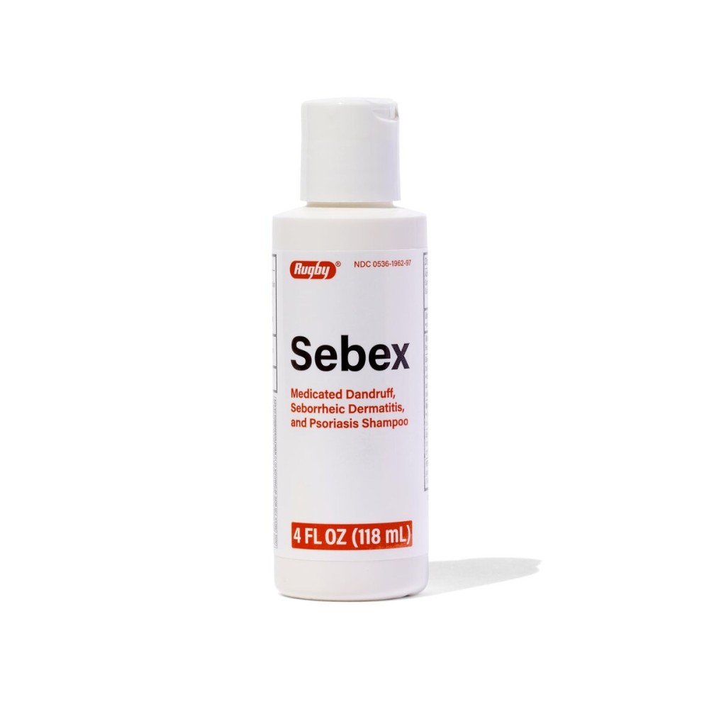 Rugby Sebex Medicated Dandruff Shampoo for Women and Men - 2% Sulfur and 2% Salicylic Acid Anti-Dandruff Shampoo - Helps With Symptoms of Seborrheic Dermatitis and Psoriasis - 4 Oz. Rugby Sebex Medicated Dandruff Shampoo for Women and Men - 2% Sulfur and 2% Salicylic Acid Anti-Dandruff Shampoo - Helps With Symptoms of Seborrheic Dermatitis and Psoriasis - 4 Oz.