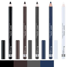 Rimmel Soft Kohl Eyeliner, Stormy Grey, 0.04 Ounce Rimmel Soft Kohl Eyeliner, Stormy Grey, 0.04 Ounce