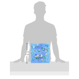 The Kids Room by Stupell Birds in The Nest Square Wall Plaque