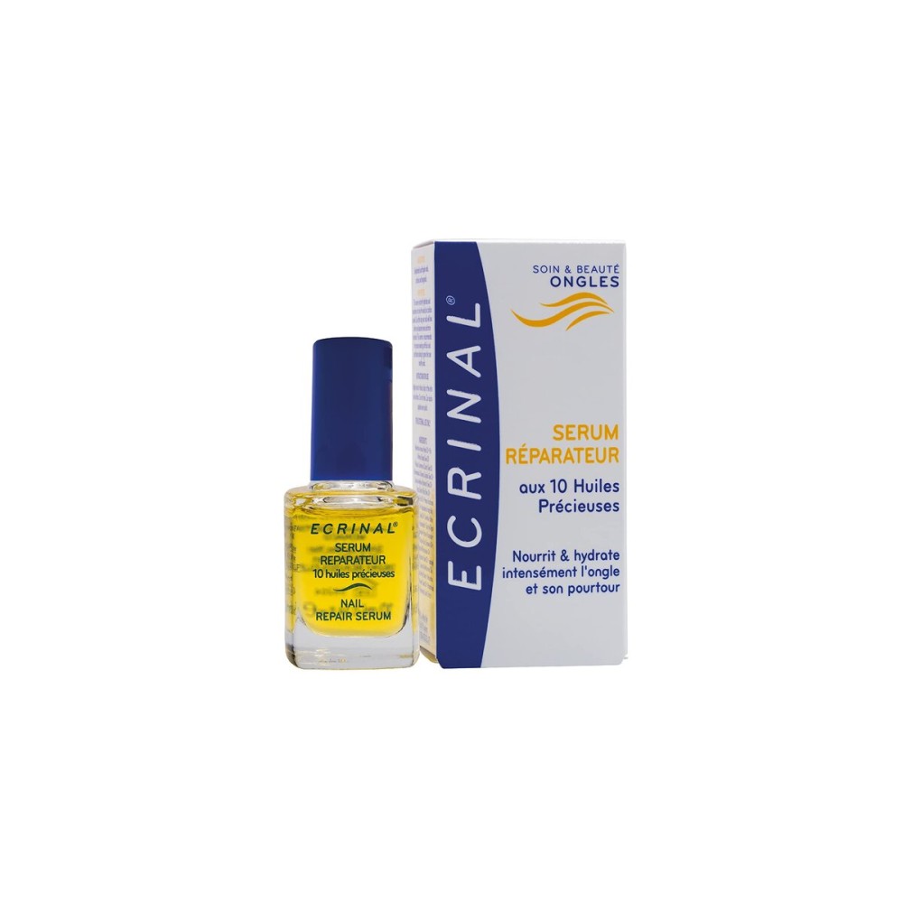 Ecrinal Repair Serum with 10 Precious Oils for Nails, 0.34 Fluid Ounce Ecrinal Repair Serum with 10 Precious Oils for Nails, 0.34 Fluid Ounce