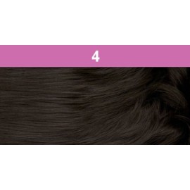 Foxy Silver MARY Synthetic in DARK BROWN