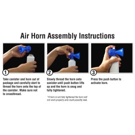 Super Blast 8 Oz Marine and Sports Air Horn