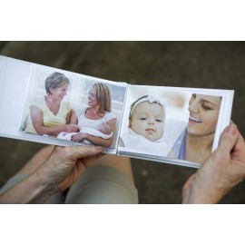 The Grandparent Gift Co. Growing in Faith Keepsake Photo Album, Baby Dedication