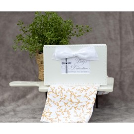 The Grandparent Gift Co. Growing in Faith Keepsake Photo Album, Baby Dedication