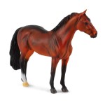 Collecta Hanoverian Stallion Bay Multi-colored, 5.7L x 4.7H