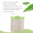 Clean + Easy Large Wooden Wax Stick Applicator - Waxing Sticks for Hair Removal on Body, Legs, Arms, Chest & Back - Disposable Spatula for Salon & At-Home Use, 100 Count