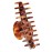 France Luxe Jumbo Couture Claw, Tortoise Shell, For Thick Hair
