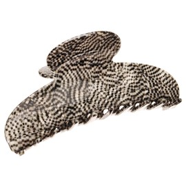 France Luxe Jumbo Couture Claw Clip - Opera Silver