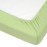 Kushies Organic Jersey Crib Fitted Sheet, Green