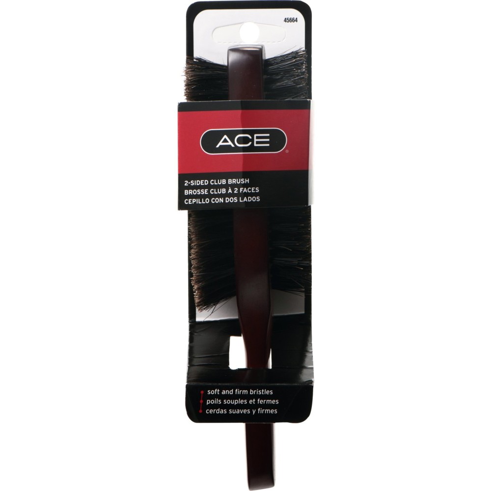 Ace 2-Sided Club Brush