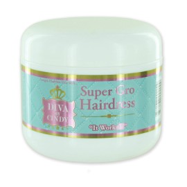 DIVA BY CINDY Super Gro Hair Dress - Hair Treatment for Hair Growth for Fuller Thicker hair - Great for Thinning Hair- Dry Itchy Flaky Scalp DIVA BY CINDY Super Gro Hair Dress - Hair Treatment for Hair Growth for Fuller Thicker hair - Great for Thinning Hair- Dry Itchy Flaky Scalp