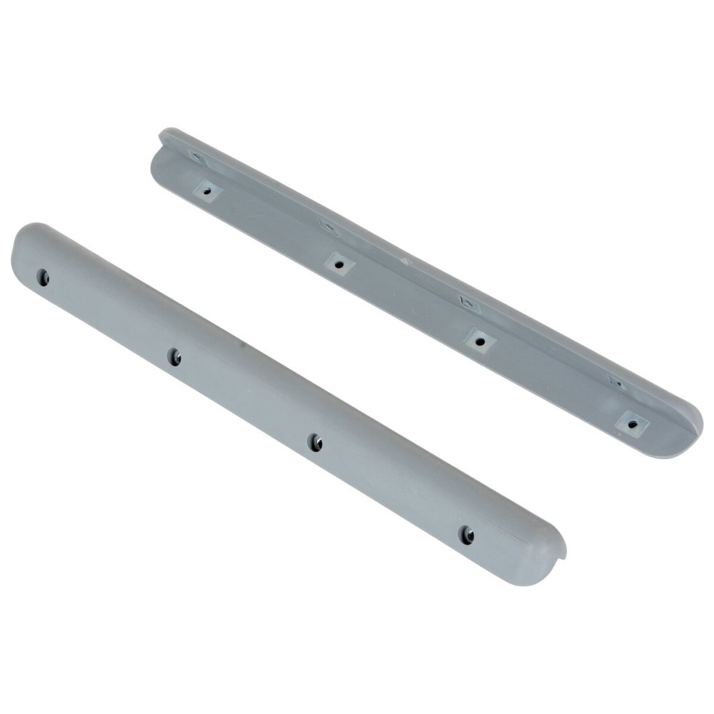 Vestil SB-12 Plastic Corner & Surface Guard with Rubber Edges 12 Quantity 12 In. x 1-3/16 In. x 1-1/8 In. Gray