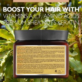 Saryna Key Damage Repair Treatment Butter Mask - African Shea Butter for Dry Hair Treatment - Rejuvenating Butter Moisturizer with Natural Keratin and Vitamins A, E, F (500ml/16.9oz) Saryna Key Damage Repair Treatment Butter Mask - African Shea Butter for Dry Hair Treatment - Rejuvenating Butter Moisturizer with Natural Keratin and Vitamins A, E, F (500ml/16.9oz)