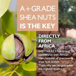 Saryna Key Damage Repair Treatment Butter Mask - African Shea Butter for Dry Hair Treatment - Rejuvenating Butter Moisturizer with Natural Keratin and Vitamins A, E, F (500ml/16.9oz) Saryna Key Damage Repair Treatment Butter Mask - African Shea Butter for Dry Hair Treatment - Rejuvenating Butter Moisturizer with Natural Keratin and Vitamins A, E, F (500ml/16.9oz)