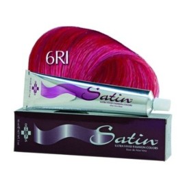 Satin Hair Color - ultra vivid fashion colors - 6RI Satin Hair Color - ultra vivid fashion colors - 6RI