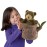 Folkmanis Bear in Tree Stump Hand Puppet, Brown