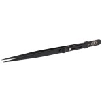 Allegro Diamond Tweezers, Stainless Steel, Black, Fine Point Locking, 6-1/2 Inches | TWZ-173.72