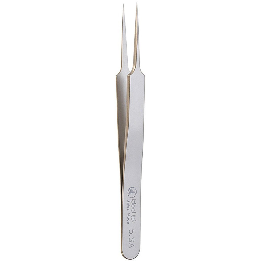 Ideal-tek Tweezers, Stainless Steel Anti-Magnetic, Style 5, 4-3/8 Inches | TWZ-312.22