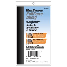 WAVEBUILDER Full Force Durag, V-Front Panel, Black WAVEBUILDER Full Force Durag, V-Front Panel, Black