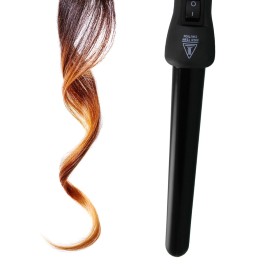 Herstyler Grande Ceramic Curling Wand - 1 inch Dual Voltage for Long and Short Hair - Negative Ions (Black) Herstyler Grande Ceramic Curling Wand - 1 inch Dual Voltage for Long and Short Hair - Negative Ions (Black)