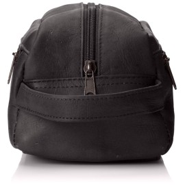 David King & Co. Large Multi Pocket Shave Kit, Black, One Size