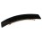 France Luxe Extra Long Rectangle Barrette - Black